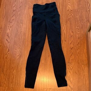 Lululemon Fast and Free high rise thermal tights 28inch length with pockets